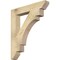 Ekena Millwork Merced Slat Rough Sawn Bracket, Douglas Fir, 4"W x 26"D x 30"H BKT04X26X30MRC06RDF - alternate 1